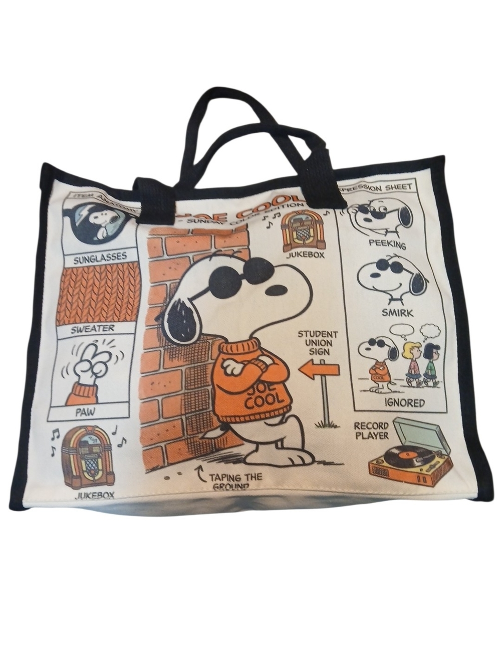 LAST ONE -// Peanuts - ECO Friendly,Snoopy as Joe Cool, At the Student Union,
